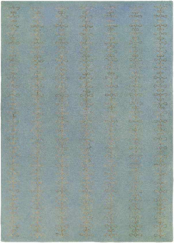 Tewksbath Modern Sky Blue Area Rug